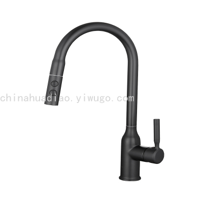 Kitchen Faucet Black Sink New High-End Kitchen Pullout Faucet