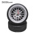 Classic Fashion Creative Special Artificial Tire Alarm Clock, 4-Inch Desktop Double Tire Quartz Alarm Clock, Tire Clock