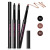 Images Three-Dimensional Rotary Eyebrow Pencil Lock Color Waterproof Sweat-Proof Dense Eye Makeup Cosmetic Brush