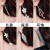 Face Slimming Rhinestone Earrings Women's Korean-Style Graceful Personality Silver Stud Earrings Pearl Pendant Tassel Long Zircon Earrings