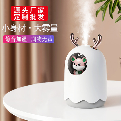 Cute Cat Cute Mouse Humidifier 2020 New Humidifier Creative Electrical Appliances Office Home Cute Pet Humidifier Bedroom
