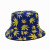 Cross-Border Hot Sale Spring/Summer Bucket Hat Women's Cotton Maple Leaf Printed Hat Bucket Hat Men's Korean-Style Sun Protection Hat