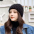 Hat Female Autumn and Winter Day Korean Fashion Twist Solid Color Woolen Hat Korean Fashionable Warm Sweet Cute Knitted Hat