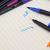 Factory Direct Sales 12 Colors Watercolor Pens Set Double-Headed Pen Marker Pen Soft Fur Color Pencil Double-Headed Hook Line Pen