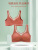 Nude Feel Backless Bra Women's Seamless Wireless Sports Small Breast Push up Push up Adjustment Sleep Comfort Bra
