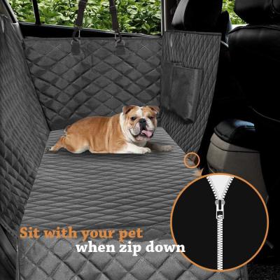 Amazon Hot Breathable SUV Thickened Rear Car Mat Foldable Dog Bed Waterproof Non-Slip Pet Car Mats
