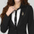 Rhinestone Musical Note Brooch Suit Women's Korean-Style Elegant Corsage Elegant All-Match Sweater Accessories Simple Pin Cardigan