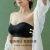 2021 New Thailand Latex Strapless Non-Slip Invisible Bra One-Piece Wireless Wedding Dress Underwear