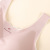 2021new One-Piece Latex Cotton Wireless Comfortable Sports Underwear Push up U-Shaped Backless Bra