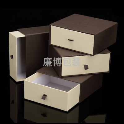 Factory Universal Pull Belt Case Business Gifts Universal Packaging Paper Box Boutique Belt Box Can Be Customized