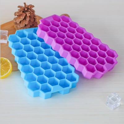 Silicone Ice Tray Stackable Honeycomb Mold 37 Grid Silicone Honeycomb Ice Tray