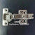 Buffer Hydraulic Cabinet Door Hinge Damping Door Hinge Hydraulic Damping Fixed Four-Hole Bottom Furniture Hardware