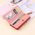 Single-Pull Card Bag Women's Wallet Fashion Women's Bag Clutch Zipper Bag PU Cross-Border Hot Sale Card Bag Women's Bag