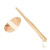 Wooden Bath Brush Bath Pig Bristle Brush Long Handle Wooden Back Rub Bath Device Removable Soft Hair Bath Brush