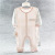 Summer New Mqhz Baby Thin Jumpsuit Cotton Embroidered Dual-Purpose Crotch Drawstring Summer Baby Romper