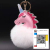 Hot Cute Unicorn Fur Ball Keychain Doll Pendant Plush Car Key Ring Accessories Handbag Pendant