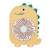 Drip Fan Cute Cartoon Dinosaur Light Rechargeable Fan Children Carry Portable and Cute Rechargeable Fan