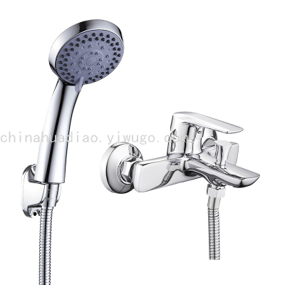 Faucet Huachao Direct Sales Triple Bath Faucet Shower Bathroom Mixing Valve Convenient Bathtub Faucet