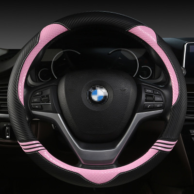 Fiber Four Seasons Car Steering Wheel Cover Cute Cat Good Feel Wholesale Car Steering Wheel Cover One Piece Dropshipping