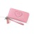 Wallet Women's Wallet Single-Pull Bag Women's Bag Stylish Bag Zipper Pu Cross-Border New Arrival Heart-Shaped Clutch