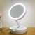 TV Creative Led Folding Mirror Portable USB Makeup Mirror Double-Sided Desktop Mirror with Light Multifunctional Storage Mirror