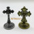 Electroplating Vertical Cross Decoration Christian Catholic Orthodox Gift