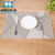 New PVC Non-Slip Insulation Mat European Style Western Dinner Mat New Building Blocks Jacquard Wash-Free and Environmentally Friendly Dining Table Cushion
