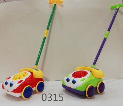 Baby Walker Trolley Toys Children's Toy Pusher Car Ringing Lobster Airplane Infant 1-3 Years Old