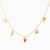 INS Hot New Style Collarbone Necklace Beach Style Series Colorful Zircon Marine Small Animal Necklace
