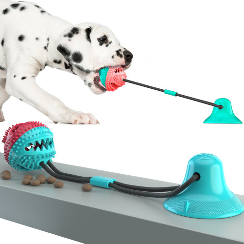 Pull Rope Chew Toy with Powerful Suction Cup Dogs Supplies