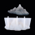 DIY Mountain Table Decoration Crystal Glue Mold Mountain Three-Dimensional Mold Epoxy Mirror Silicone Mold