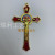 Oil Dripping Electroplating Wall Hanging Cross Decoration Christian Catholic Orthodox Gift
