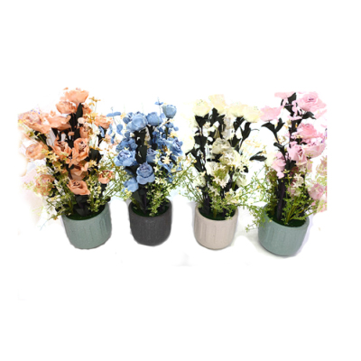 Stall Nordic Style Table Ornaments Simulation Flower Pot Batches of Indoor Decorative Flowers Greenery Decoration Bonsai Simulation Green Plants