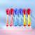 Baby Temperature-Sensitive Color-Changing Spork Anti-Scald Tableware Suit Baby Silicone Spoon Children Spoon Soft Head Solid Food Spoon