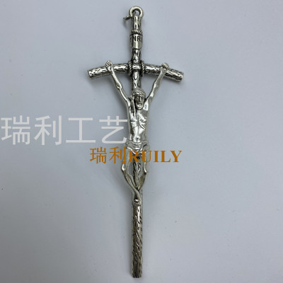 Oil Dripping Electroplating Wall Hanging Cross Decoration Christian Catholic Orthodox Gift