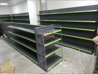  Adjustable Supermarket Metal Shelf