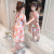 Girls' Floral Dress Summer 2021 New Western Style Little Girl Princess Dress Children and Teens' Clothing Summer Dress