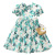 Girls' Floral Dress Summer 2021 New Western Style Little Girl Princess Dress Children and Teens' Clothing Summer Dress