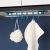 Steerable Towel Rack Punch-Free Bathroom Towel Rack Hook Single Rod Towel Bar Toilet Wall Hanging Storage Rack
