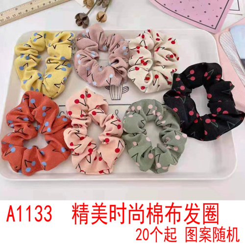 1133 Exquisite Fashion Cotton Hair Band Hair Accessories Headdress Hair Ring Hair Band Yiwu 2 Yuan Store 