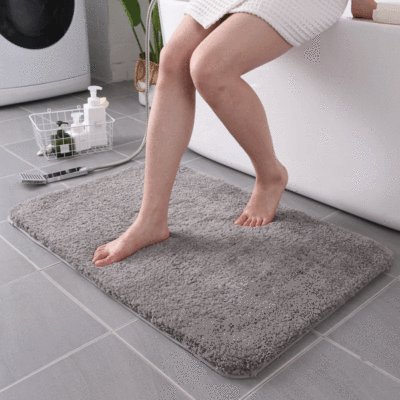 Factory Direct Sales Thickened Antler Fluffy Rug Floor Mat Door Mat Kitchen Pad Bathroom Water-Absorbing Non-Slip Mat Processing One Piece Dropshipping