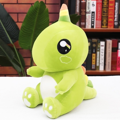 Qiaoxiaoya New Cute Bubble Dragon Plush Toy Large Dinosaur Doll Pillow Bed Pillow Doll