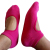 All Cotton Yoga Socks Non-Slip Exposed Back Breathable Yoga Socks Fitness High Unisex Socks Ballet Yoga Dance