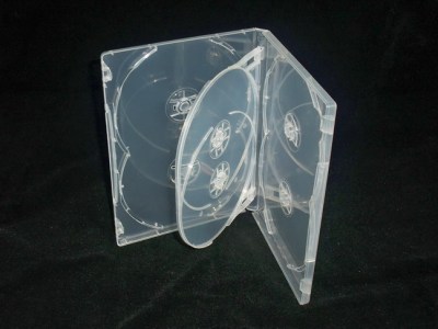 super clear 14mm 6discs dvd case