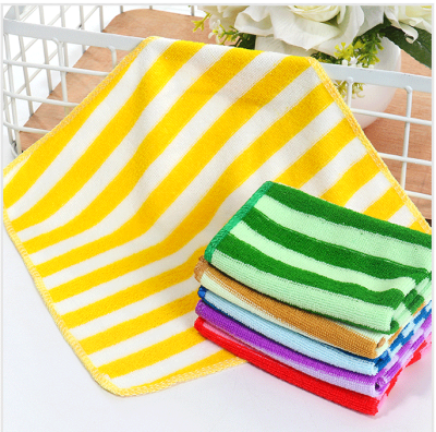 Small Color Stripes Cleaning Towel