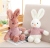 Rabbit Cute Couple Doll Plush Toy Long Ears Little Bunny Prize Claw Doll Small Boutique Cartoon Girl