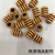 Factory Direct Sales DIY Ornament Beads Non-State Dirty Petal Large Hole Wood-like Plastic Large Hole Beads