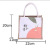 2021 New Trendy Women's Bags Korean Style Cartoon Printed Handbag Vintage Girl Japanese Canvas Bag Women's Bag