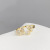 French Style Vintage Zircon Butterfly Opening Ring Female Korean Personality Affordable Luxury Fashion Simple Online Influencer Index Finger Ring