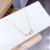 Fresh Simple Versatile Cat Fish Necklace Japanese and Korean New Popular Internet Celebrity Same Style Niche Clavicle Chain Necklace